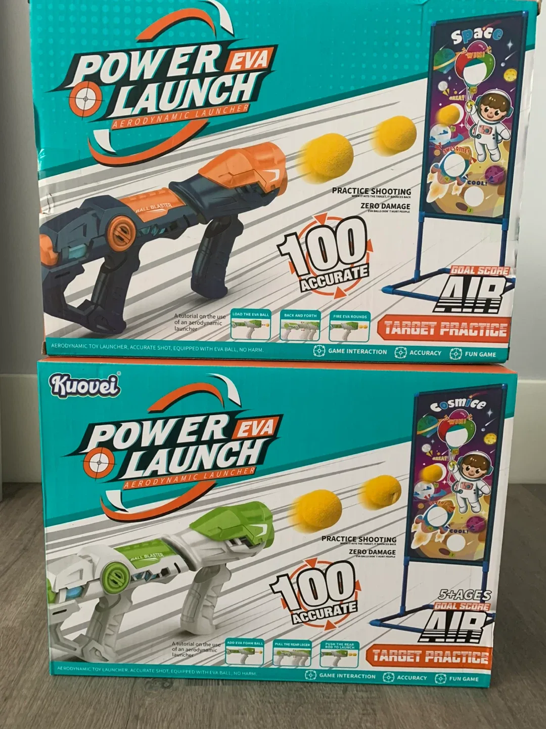 Kuovei Power EVA Launch Aerodynamic Launcher Toy