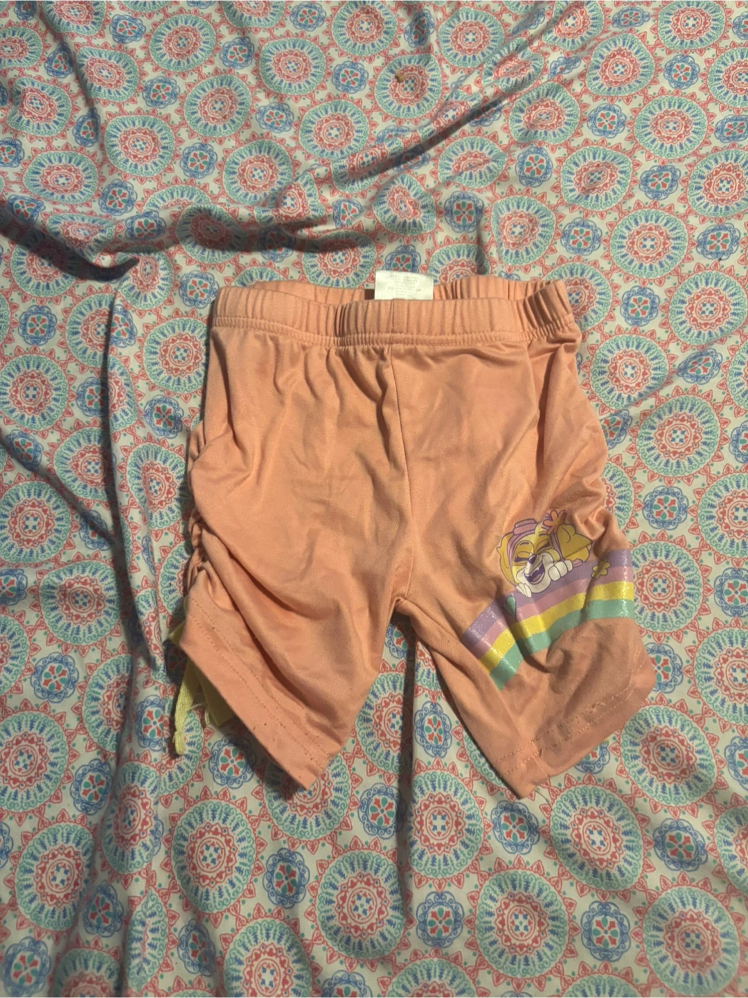 Paw patrol  3T Peach Shorts