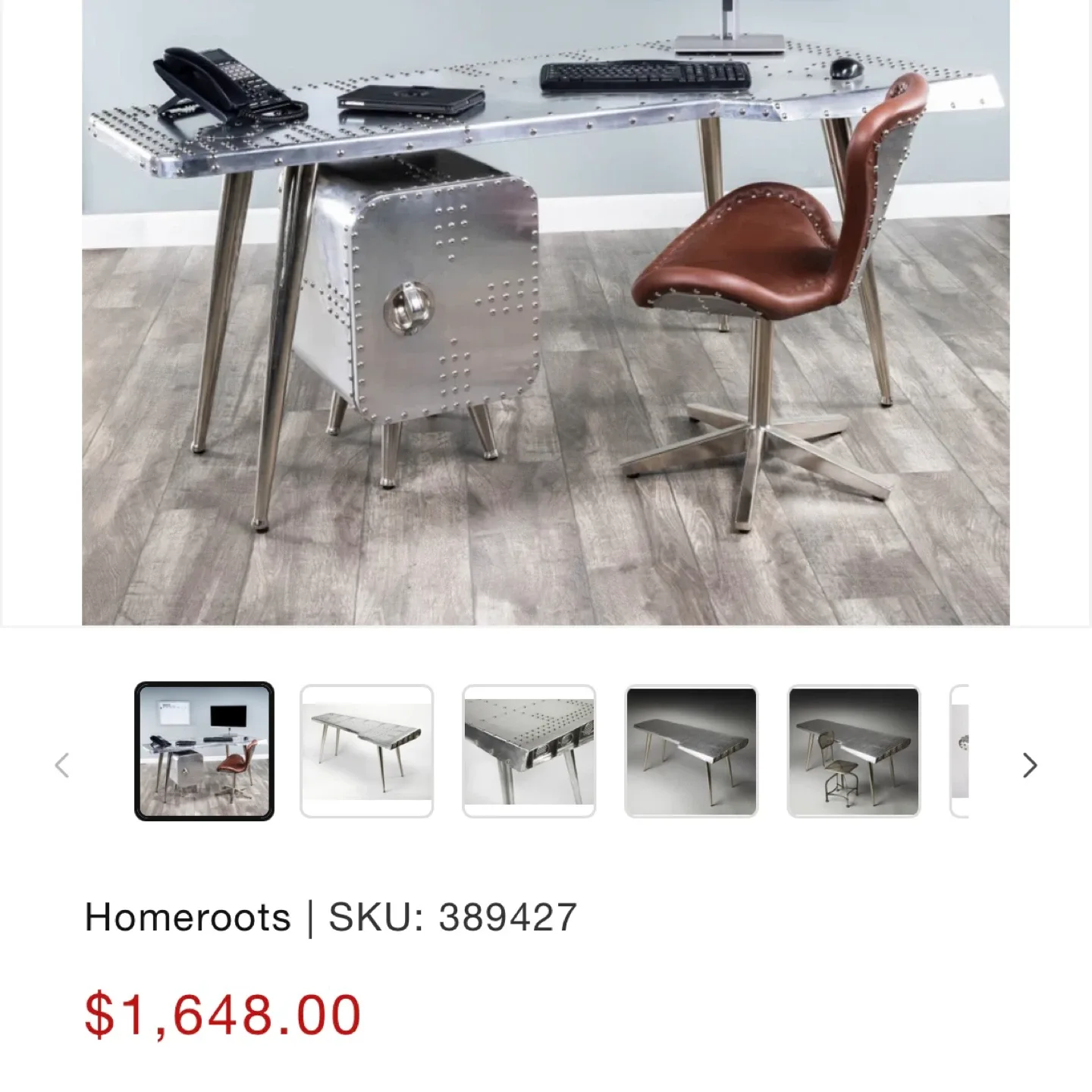 Homerroots Aviator Desk image indicator(4)