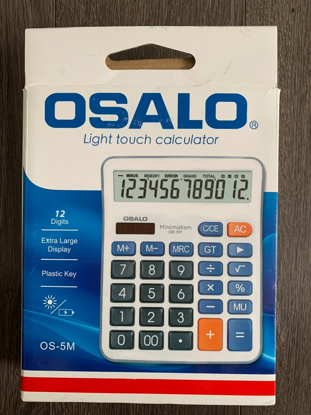 Osalo Light Touch Calculator OS-5M