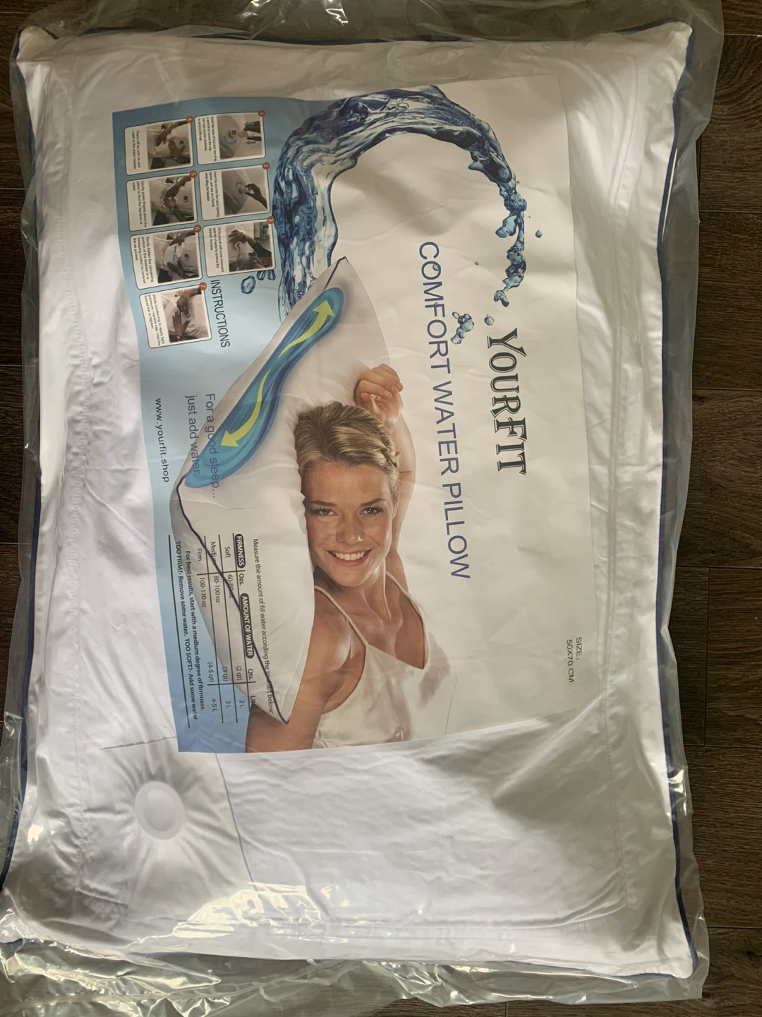 Yourfit Comfort Water Pillow - New - photo 2