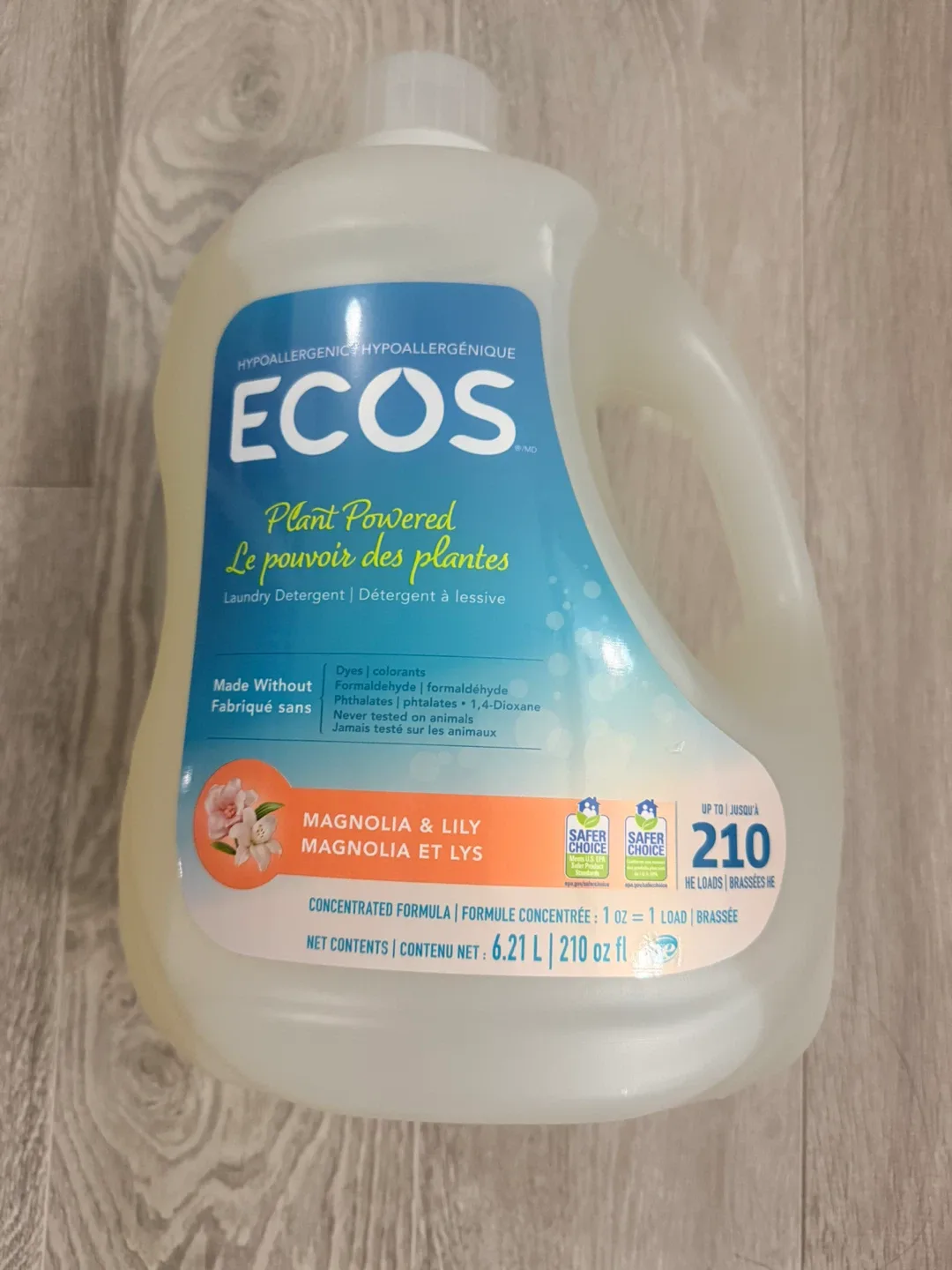 ECOS Magnolia & Lily Laundry Detergent 6.21L