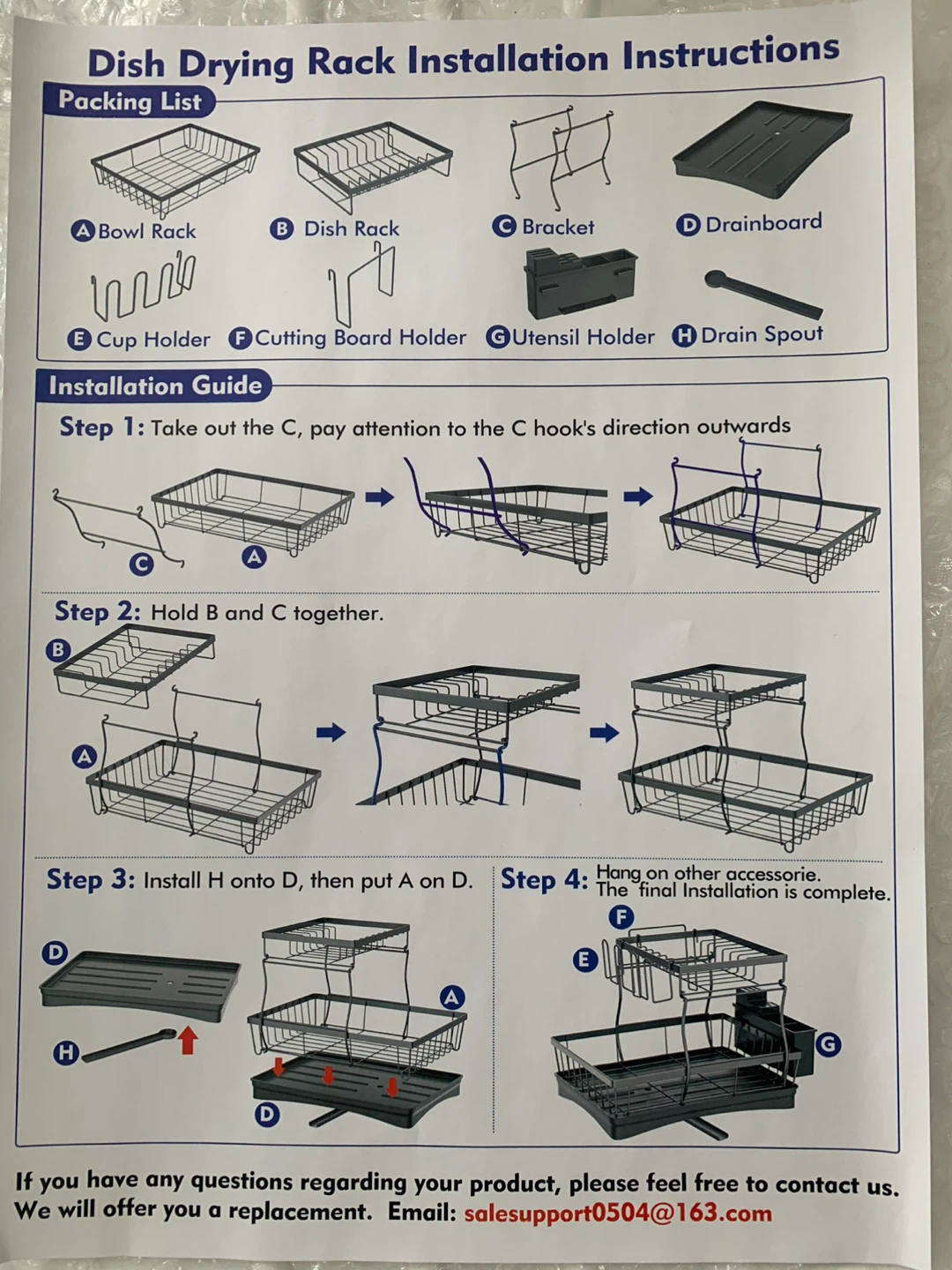 Dish Drying Rack - New in Box - photo 2