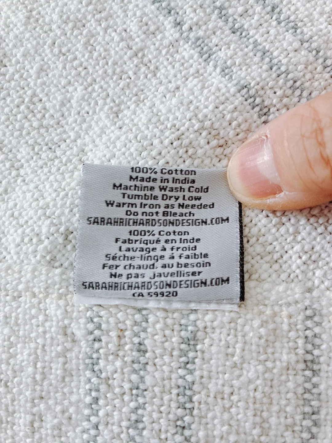 Sarah Richardson Design Cotton Rug image indicator(3)