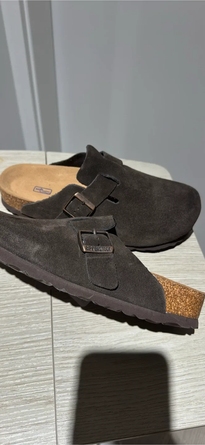 Birkenstock Boston Soft Footbed Suede Clogs image indicator(2)