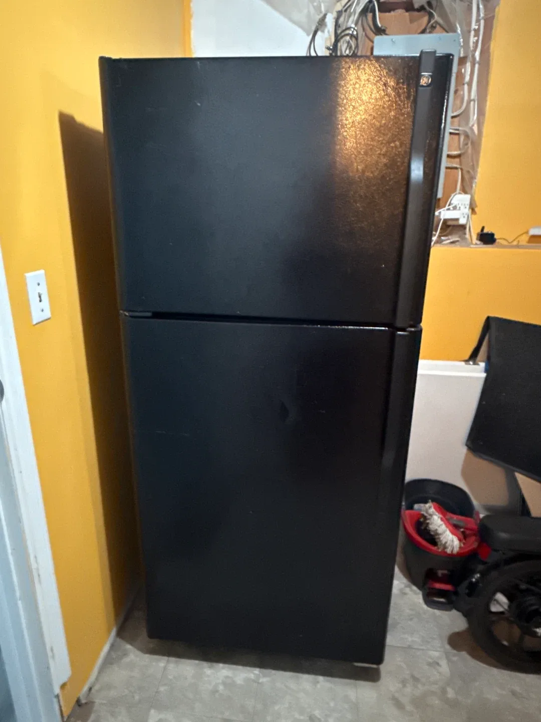 Black Refrigerator
