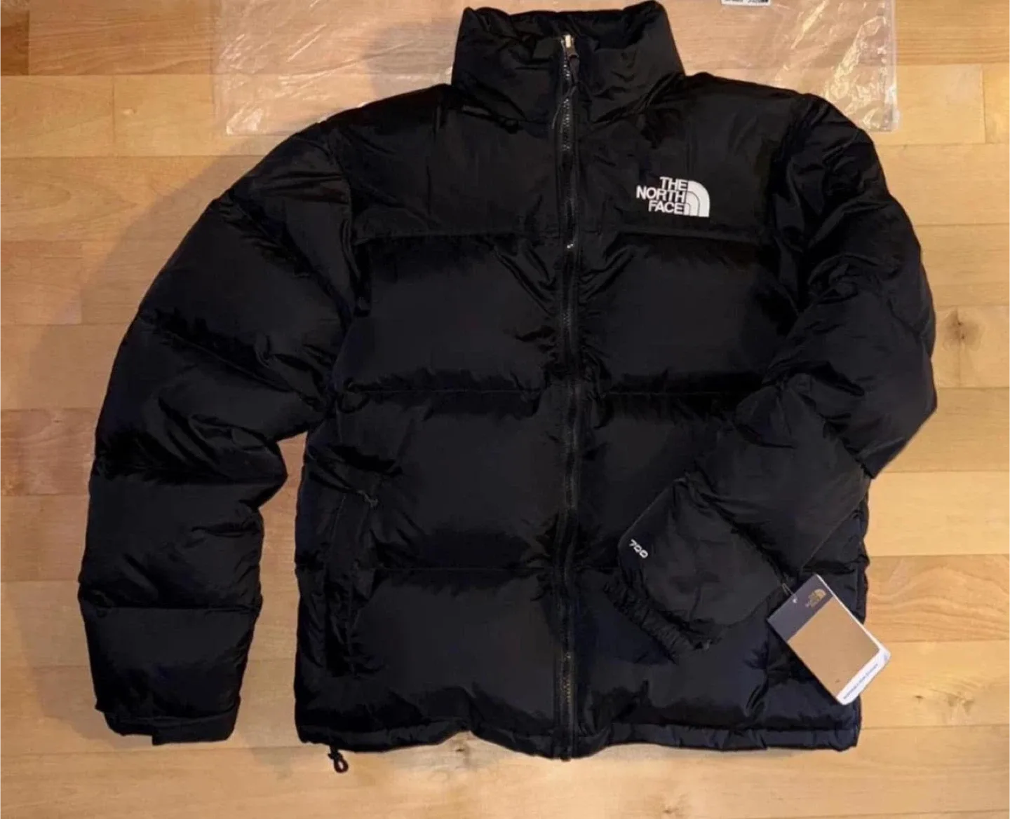 The North Face Black Puffer Jacket 700