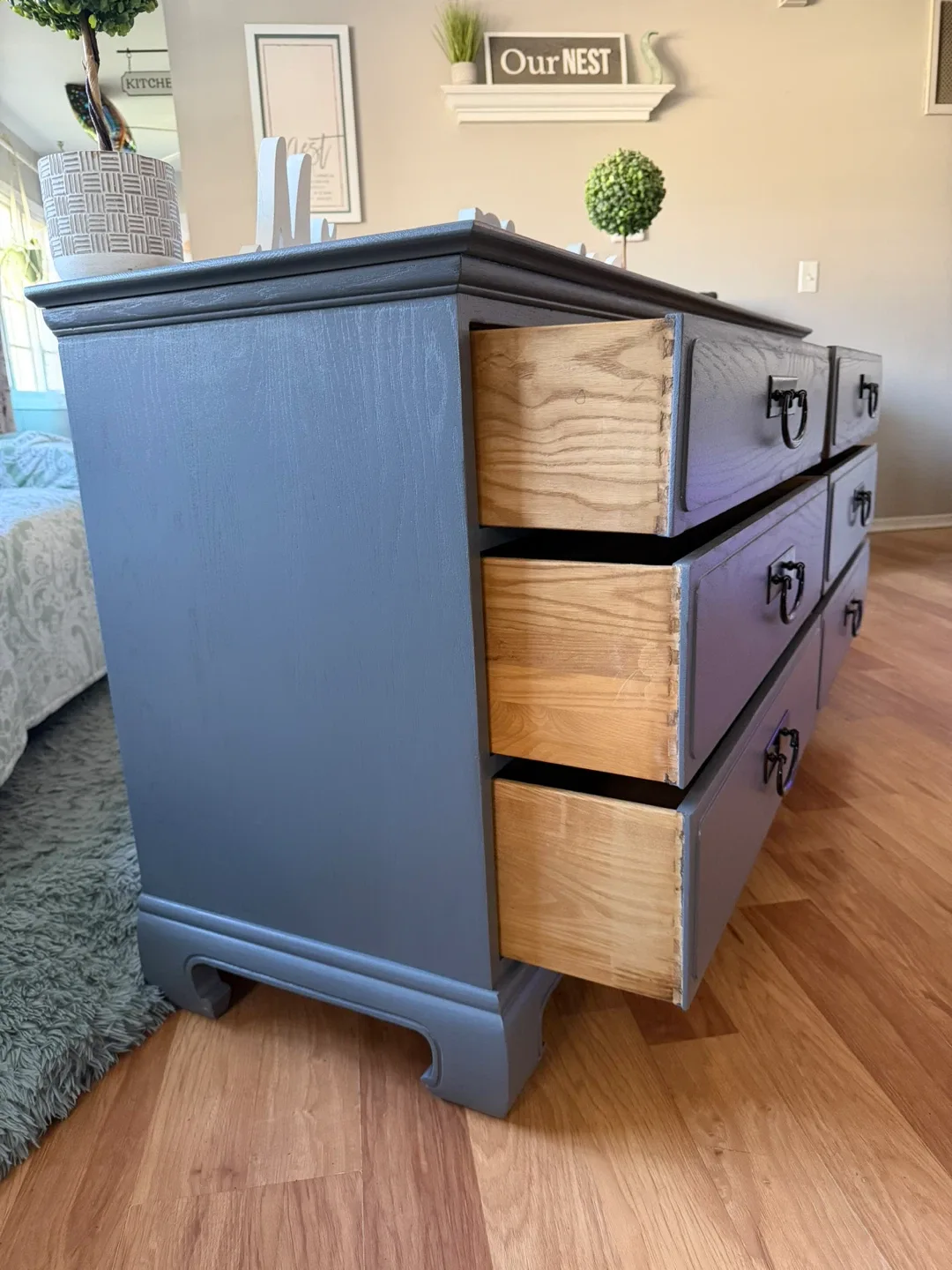 ✨💪🏼🩶Gorgeous solid oak dresser 🩶💪🏼✨ image indicator(3)