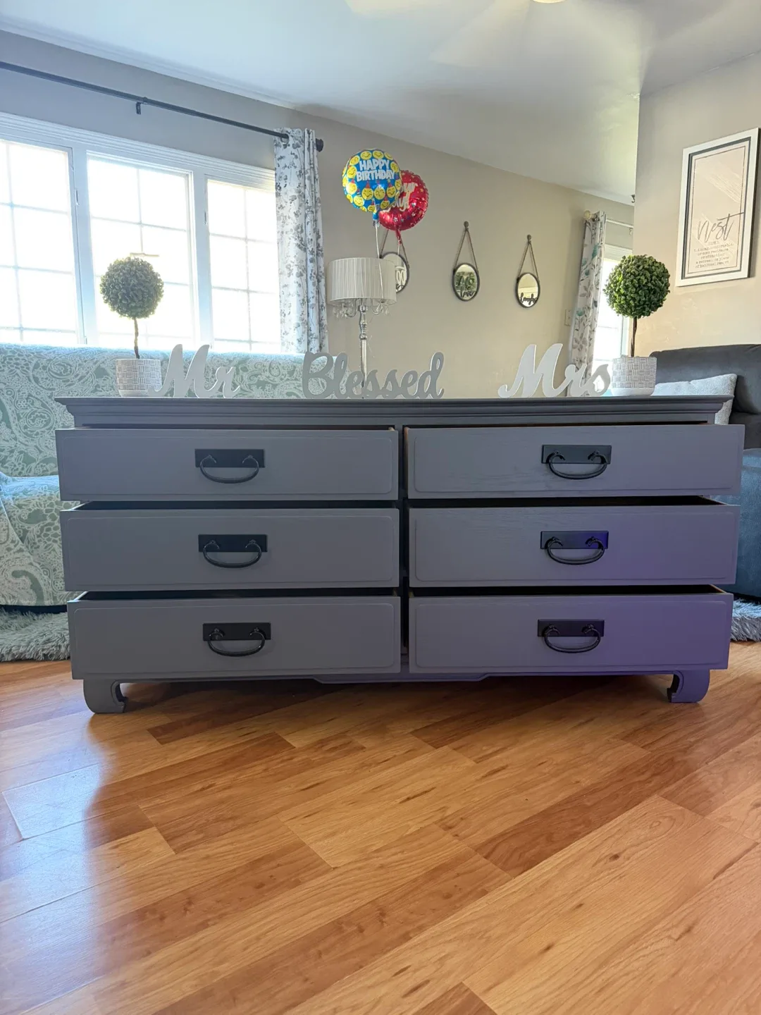 ✨💪🏼🩶Gorgeous solid oak dresser 🩶💪🏼✨ image indicator(2)