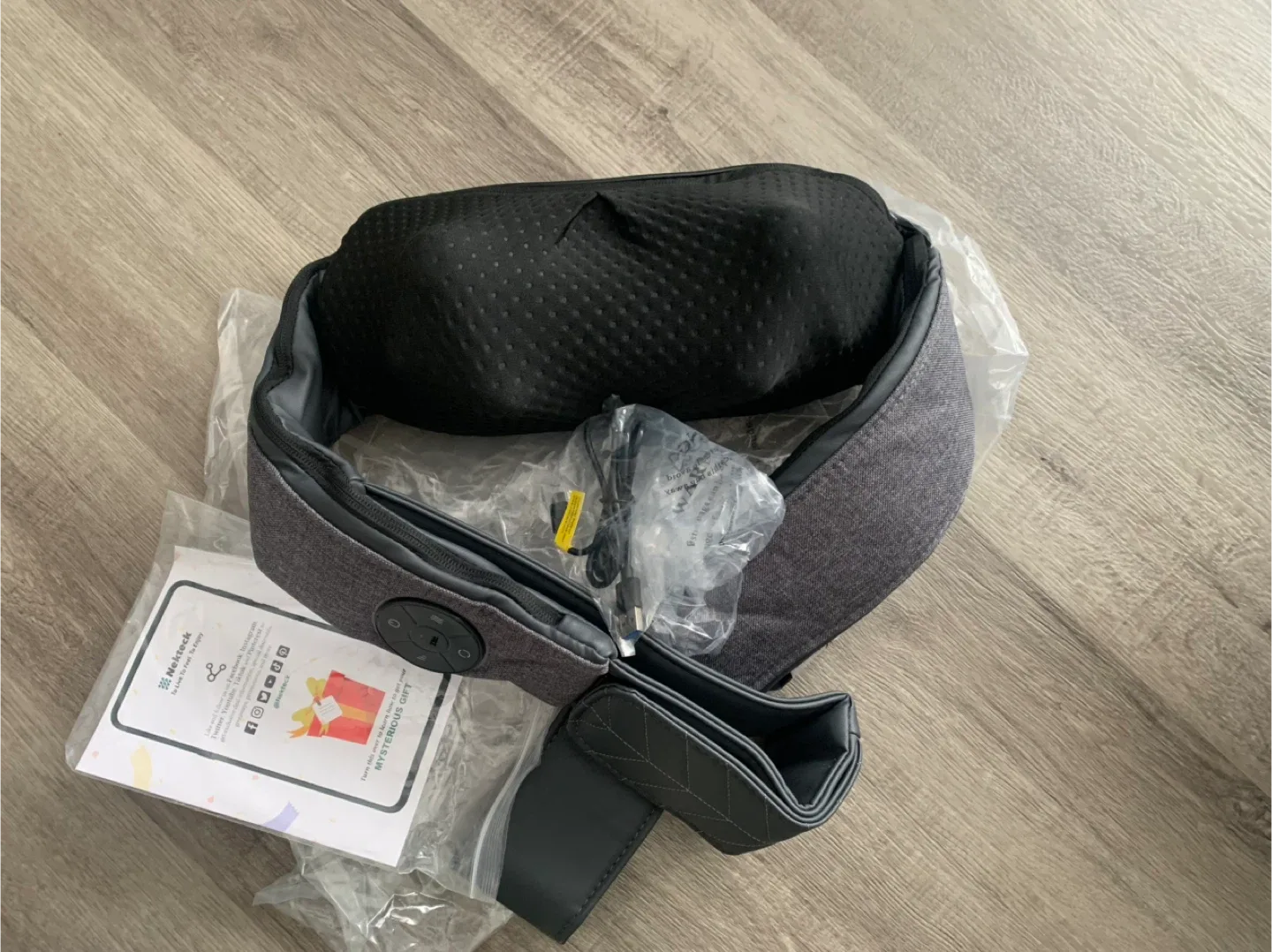 Nekteck Cordless Neck and Back Massager image indicator(3)