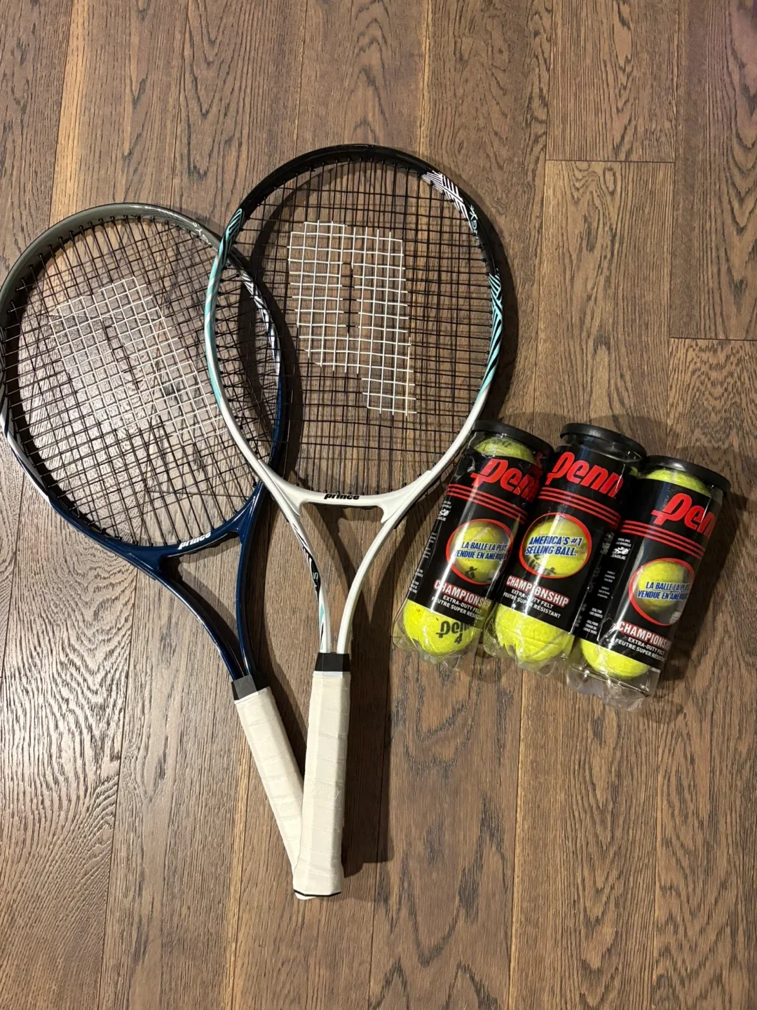 Prince Tennis Racquets and Tennis Balls