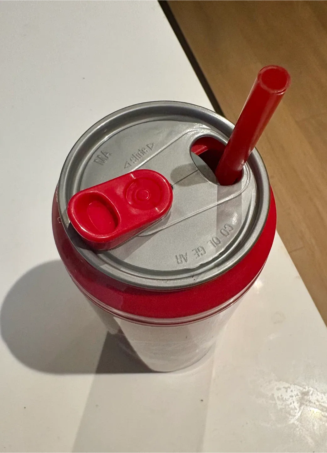 Coca-Cola Santa Can Tumbler with Straw image indicator(3)