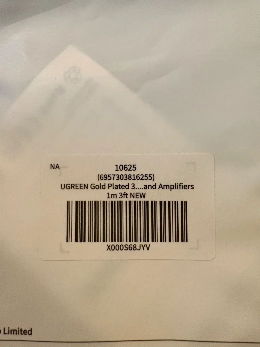 New Gold Plated Aux Cable 3ft image indicator(3)