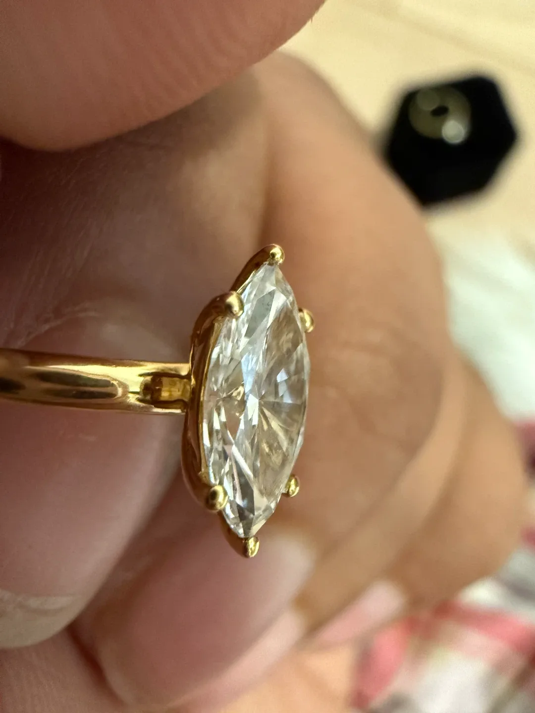 Marquise Cut Diamond Ring