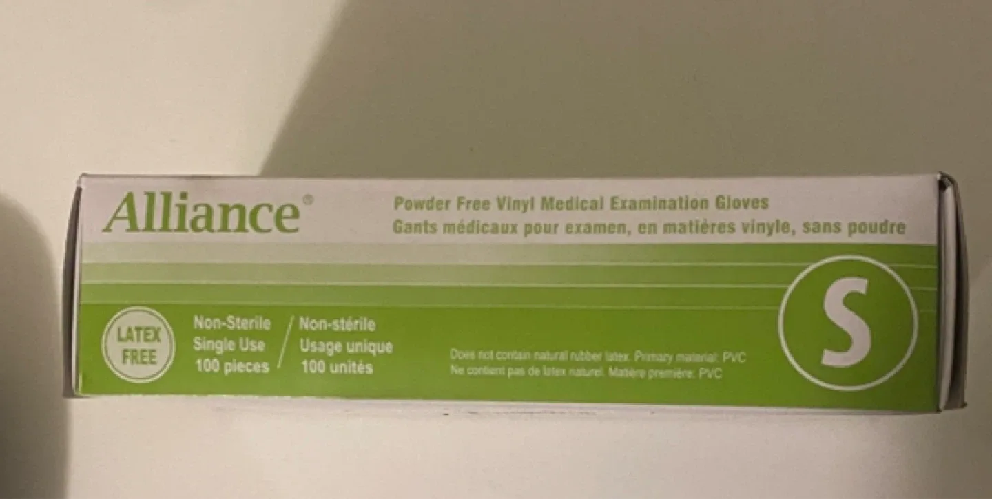 3x Alliance Vinyl Gloves image indicator(3)