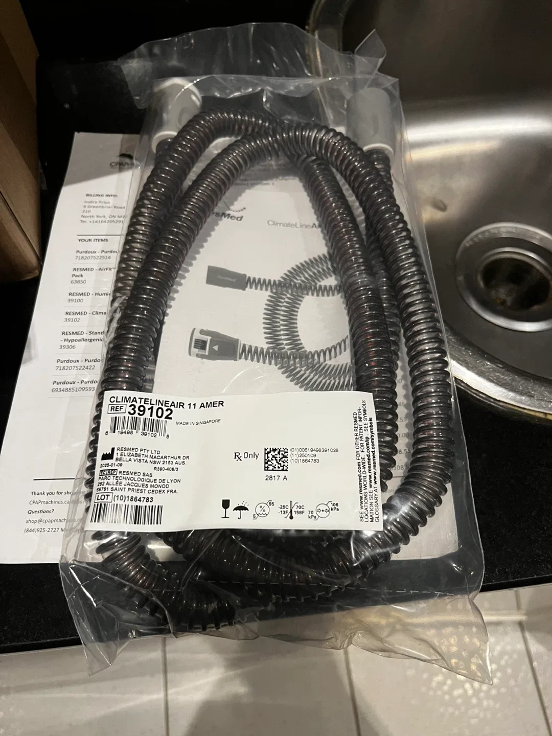 ResMed ClimateLineAir 11 CPAP Tubing