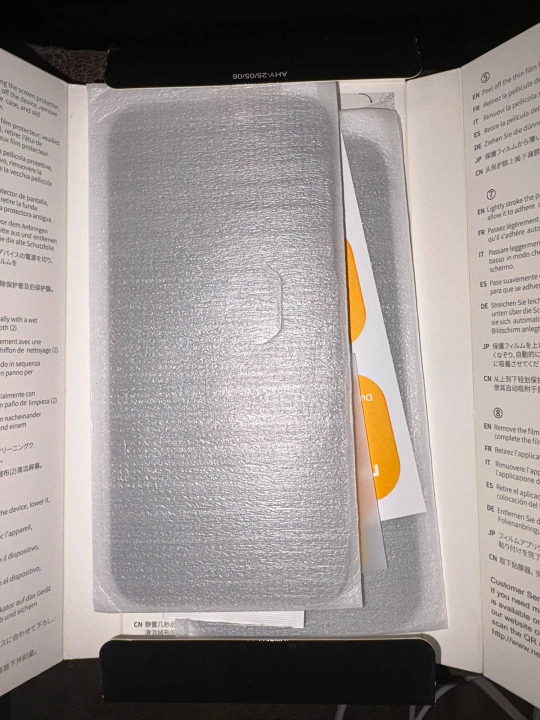 New'C Tempered Glass Screen Protector for iPhone 16 Pro - photo 3