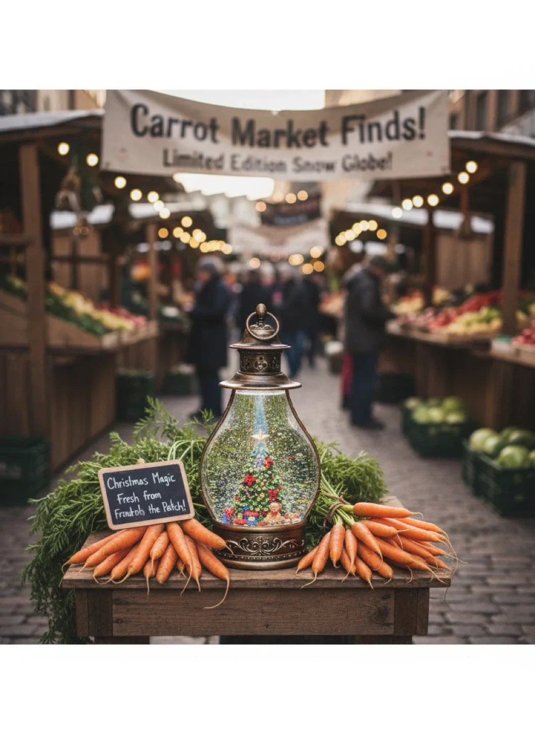 Holiday Lantern with LED Light