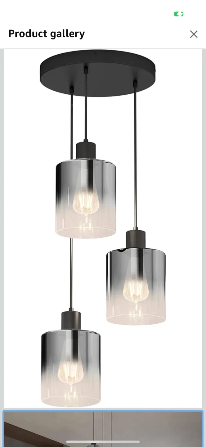 Artika Haze 3-Light Pendant Light - Like New!