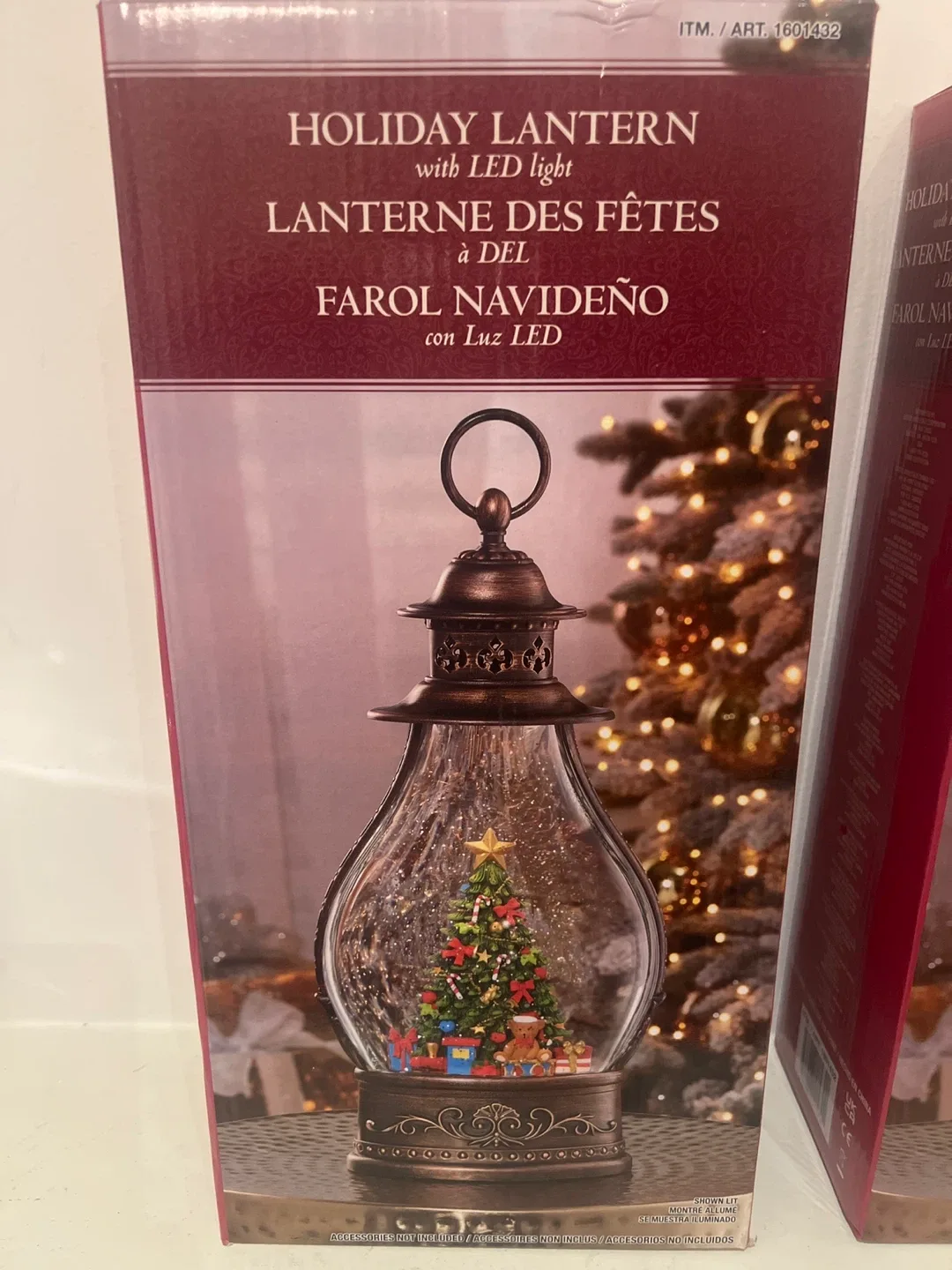 Holiday Lantern with LED Light image indicator(4)