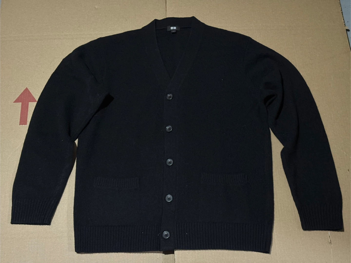 Uniqlo Black Cardigan - Size M