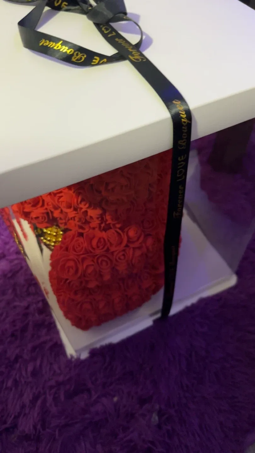 Massive Bouquet Rose Bear - Red image indicator(2)