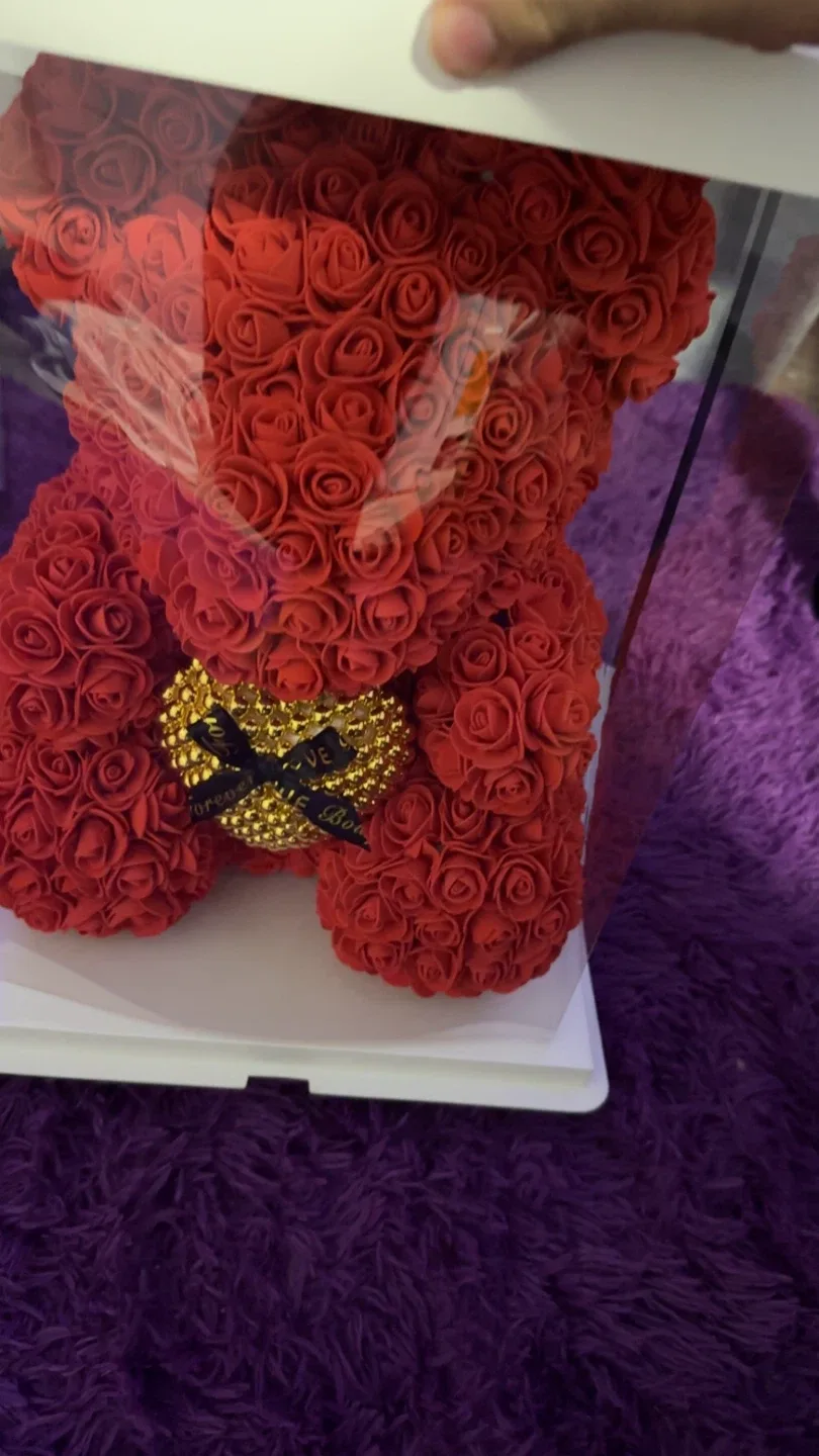 Massive Bouquet Rose Bear - Red image indicator(3)