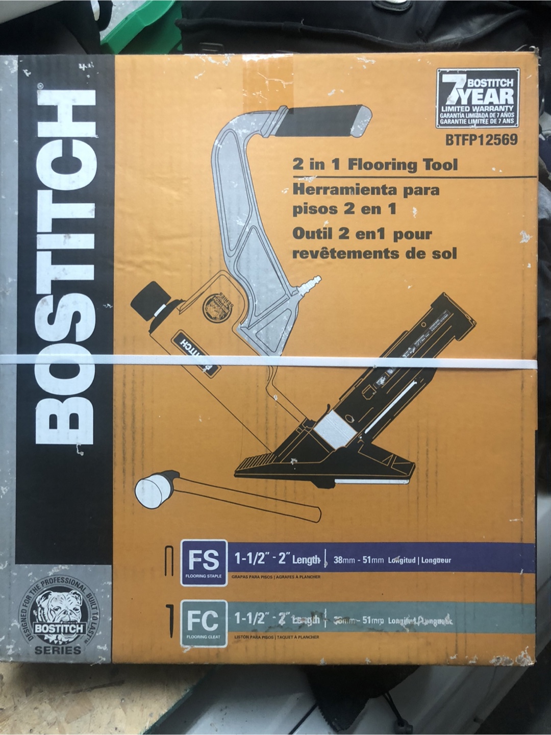 Bostitch 2-in-1 Flooring Tool BTFP12569 - photo 2