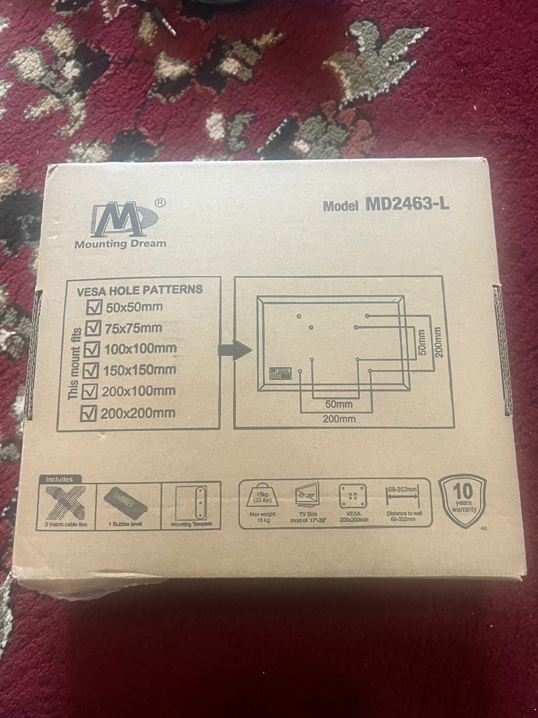 Mounting Dream MD2463-L Full-Motion TV Wall Mount - photo 2