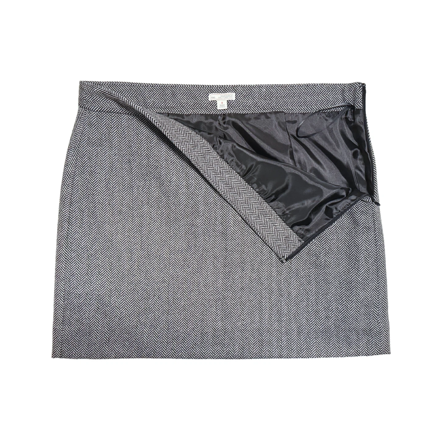 [-50%] GAP Wool Herringbone Mini Skirt, US 8 - photo 3