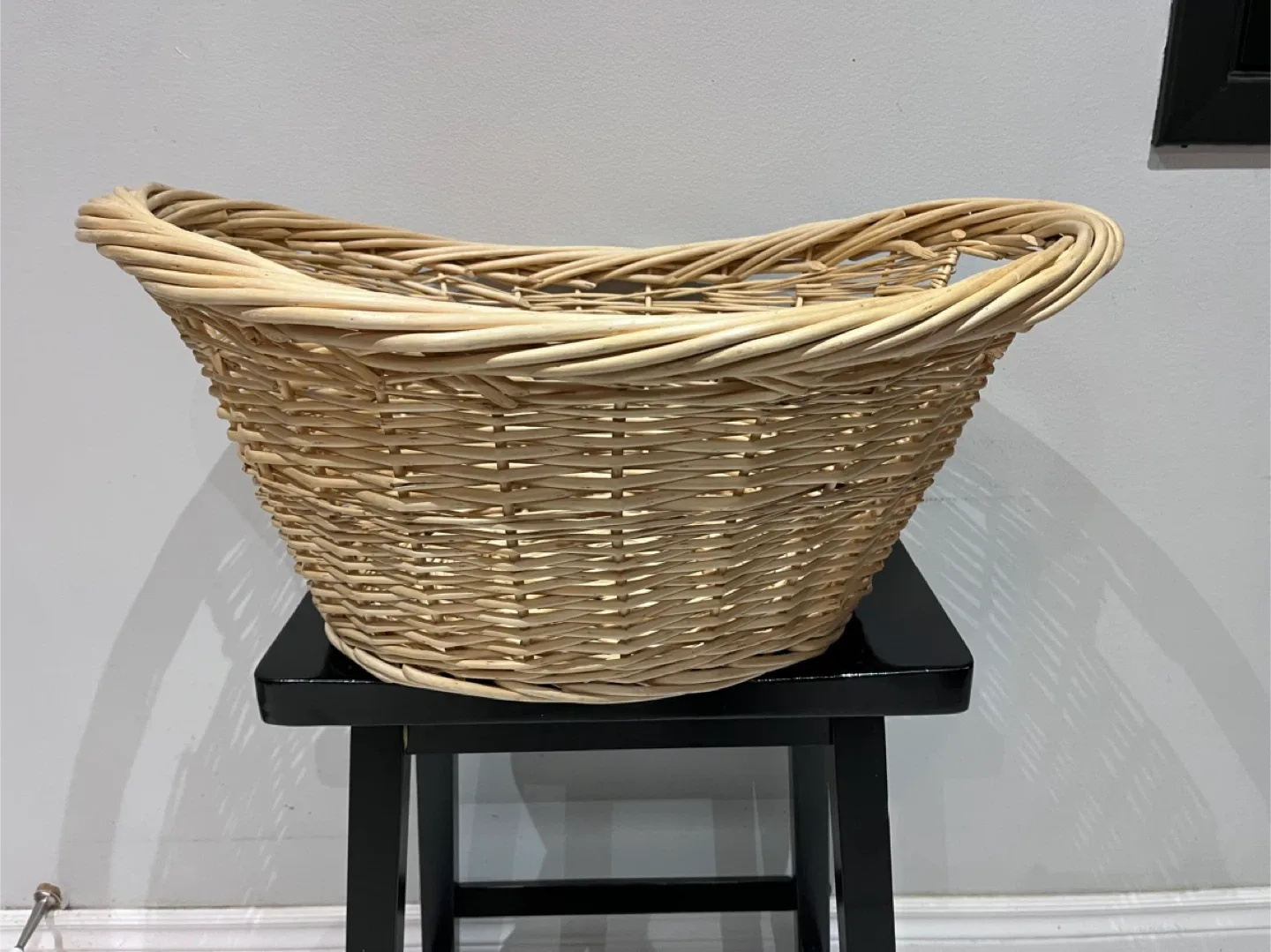 Wicker Laundry Basket