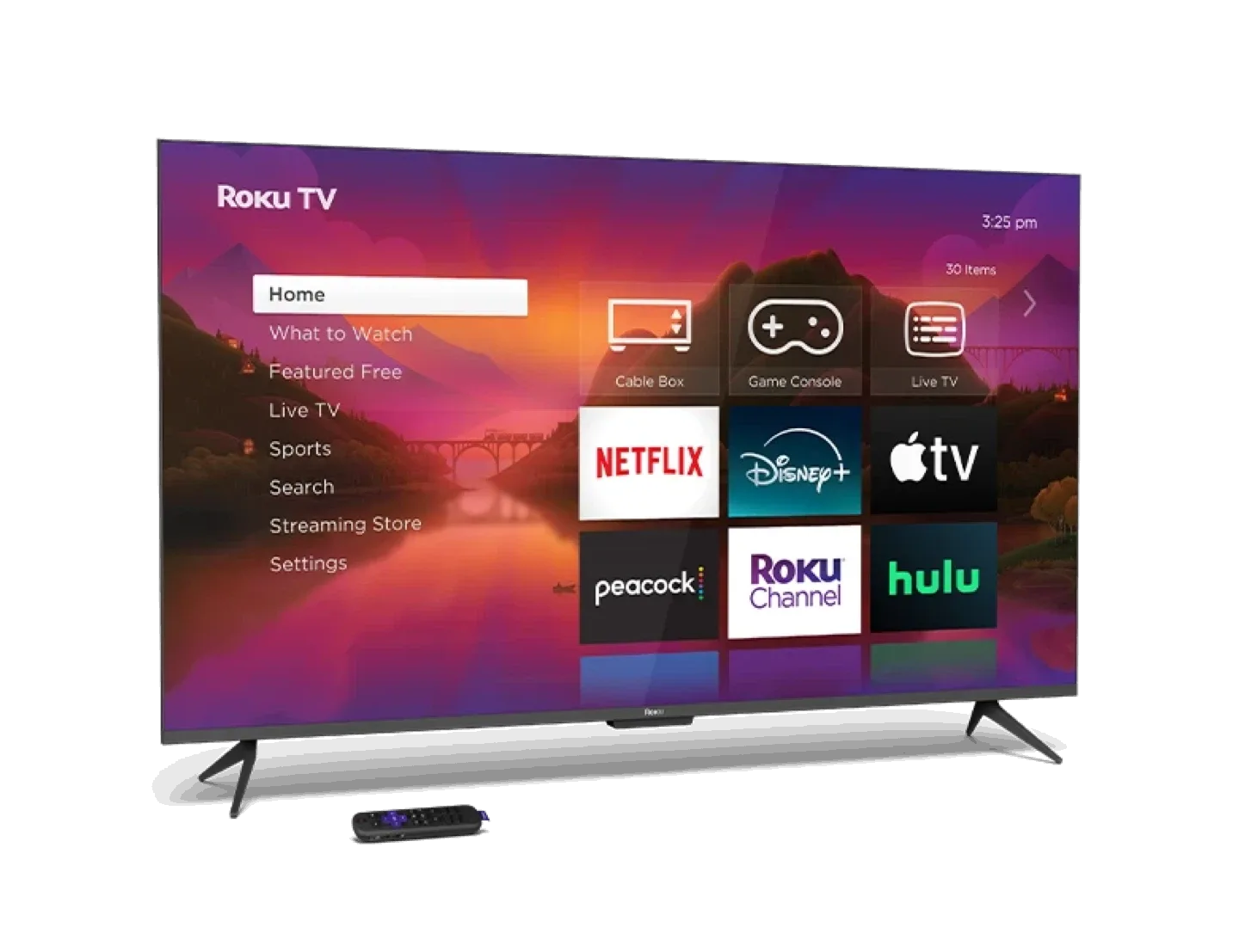 onn. Roku TV 75 inch 4K