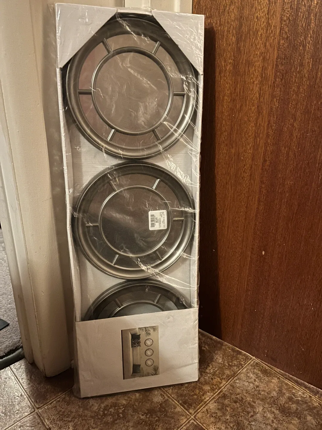 Home Decor Set of 3 Decorative Wall Mirrors