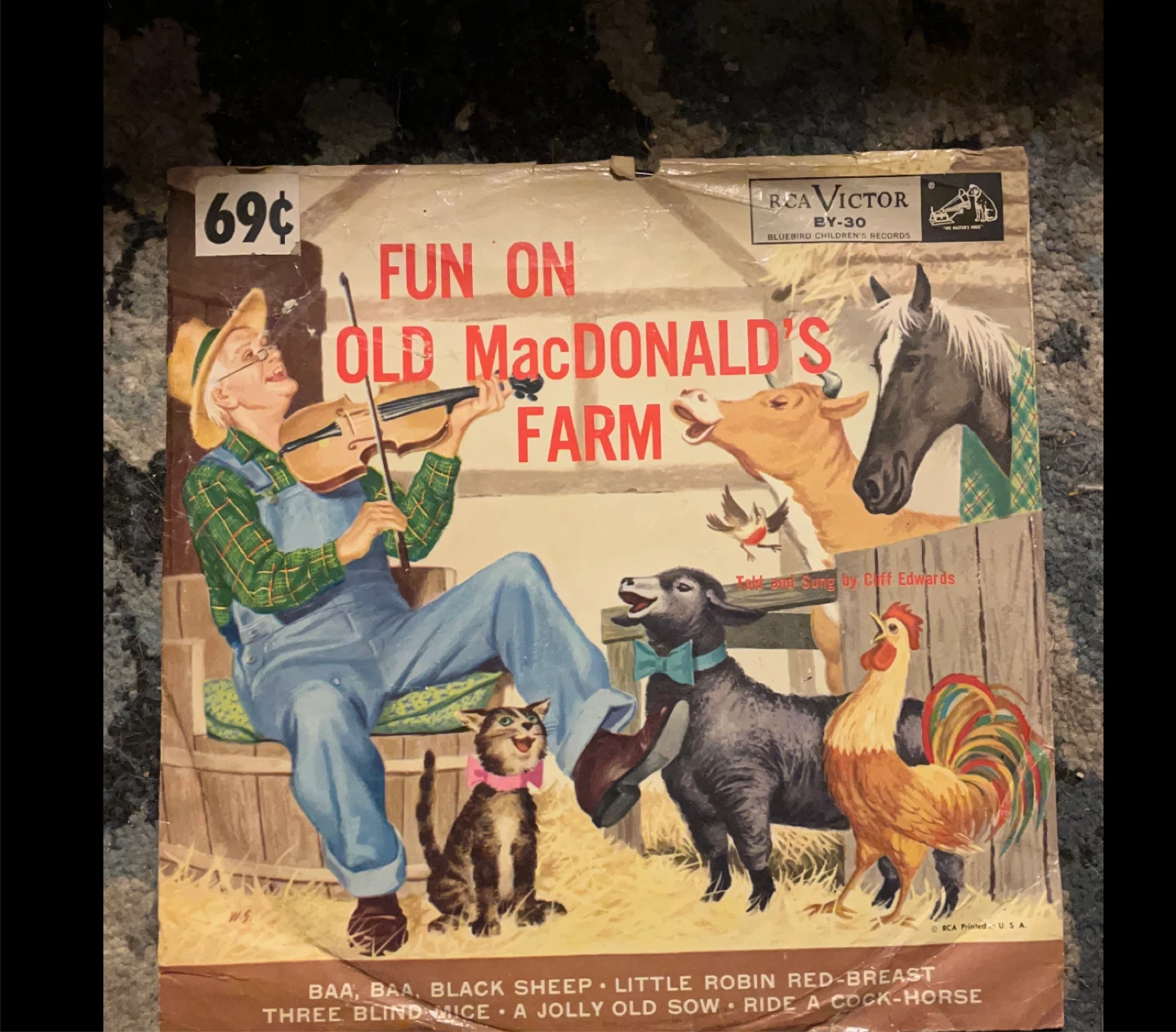 Fun on Old MacDonald's Farm Vinyl Record