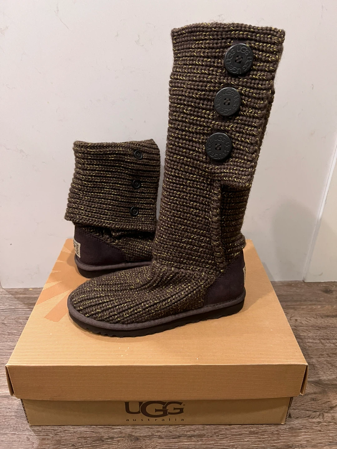 UGG new classic cardy knit tall boots - photo 2