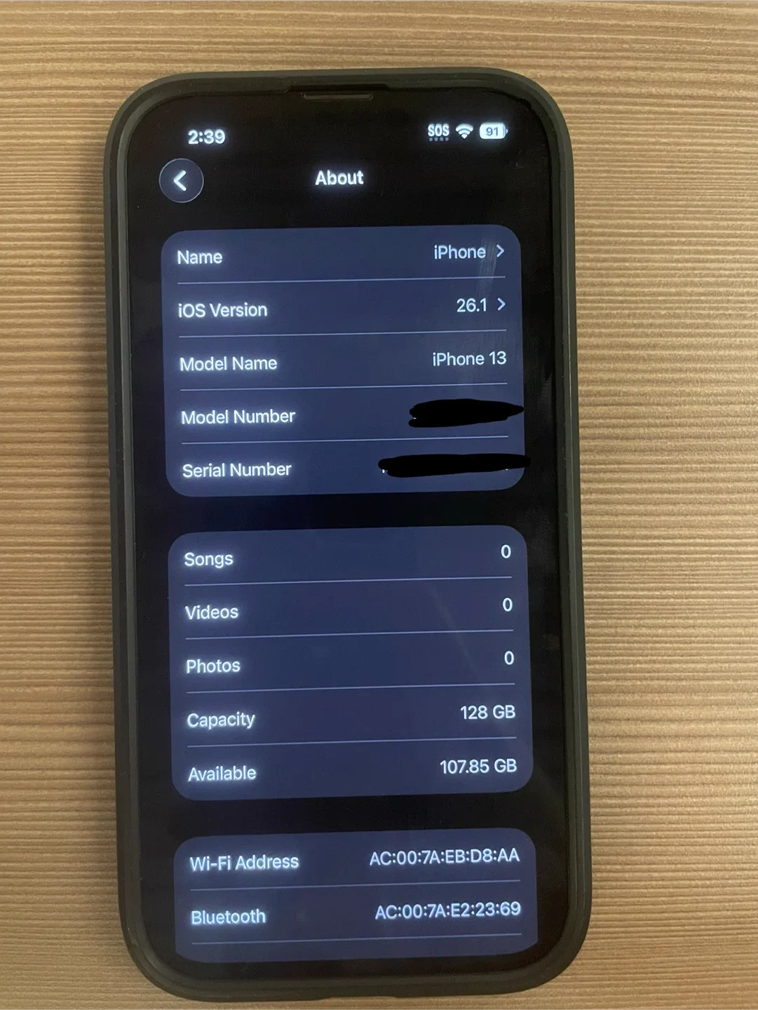 *OBO* iPhone 13 - 88% Battery Health image indicator(3)