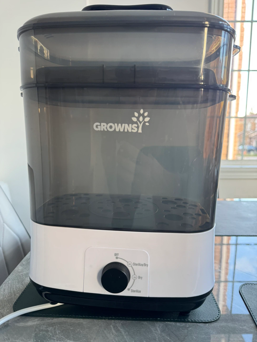 Baby Bottle Sterilizer and Dryer, GROWNSY