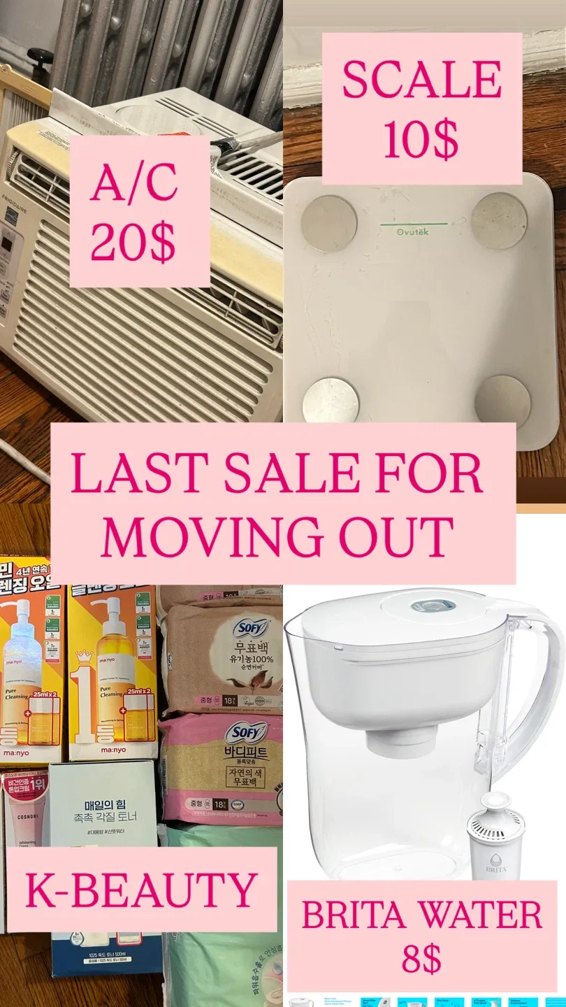🎉🥳 MOVING OUT TODAY big sale 🎉🥳