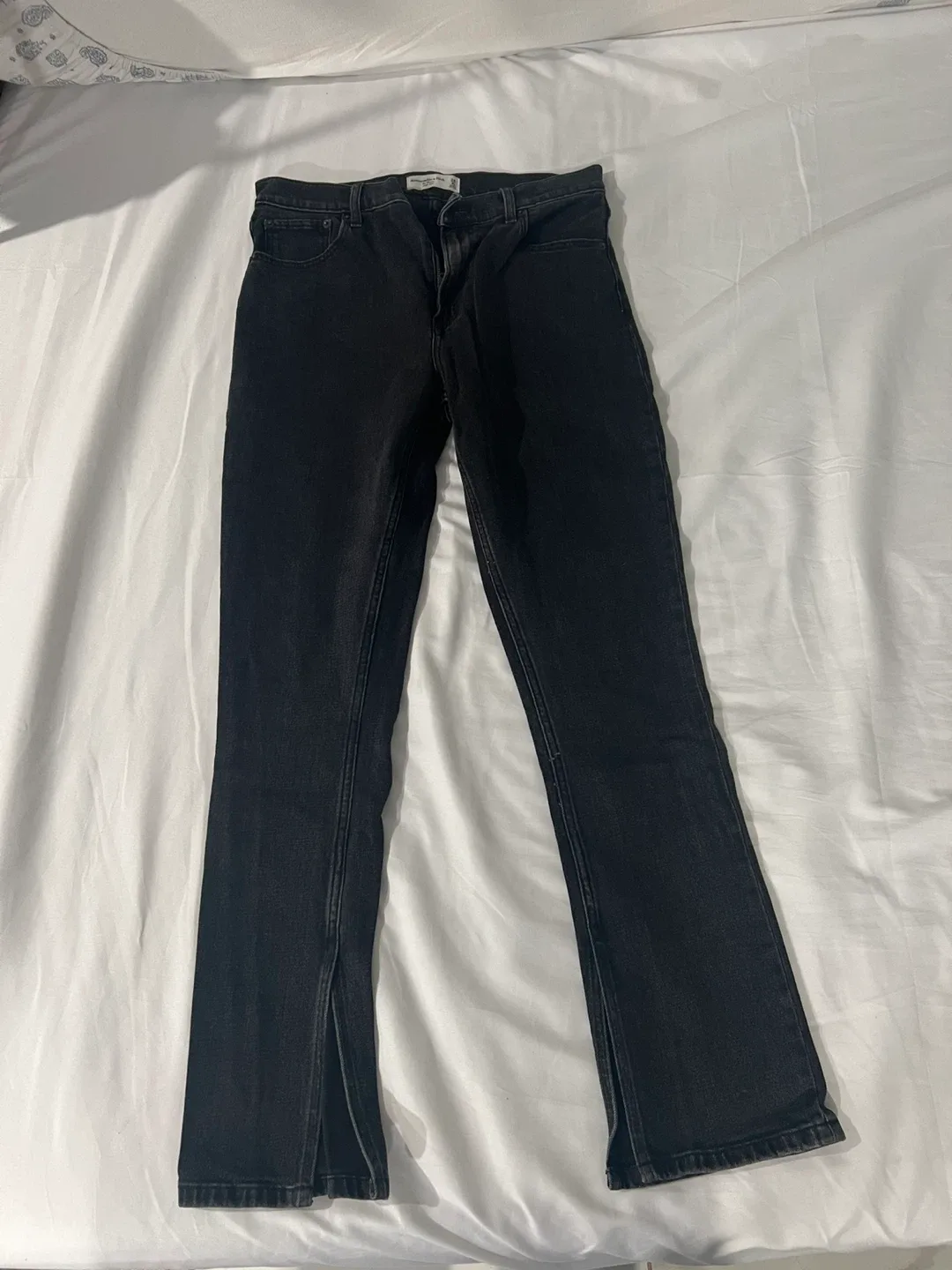 Abercrombie & Fitch Black Skinny High Rise Jeans - Size 28