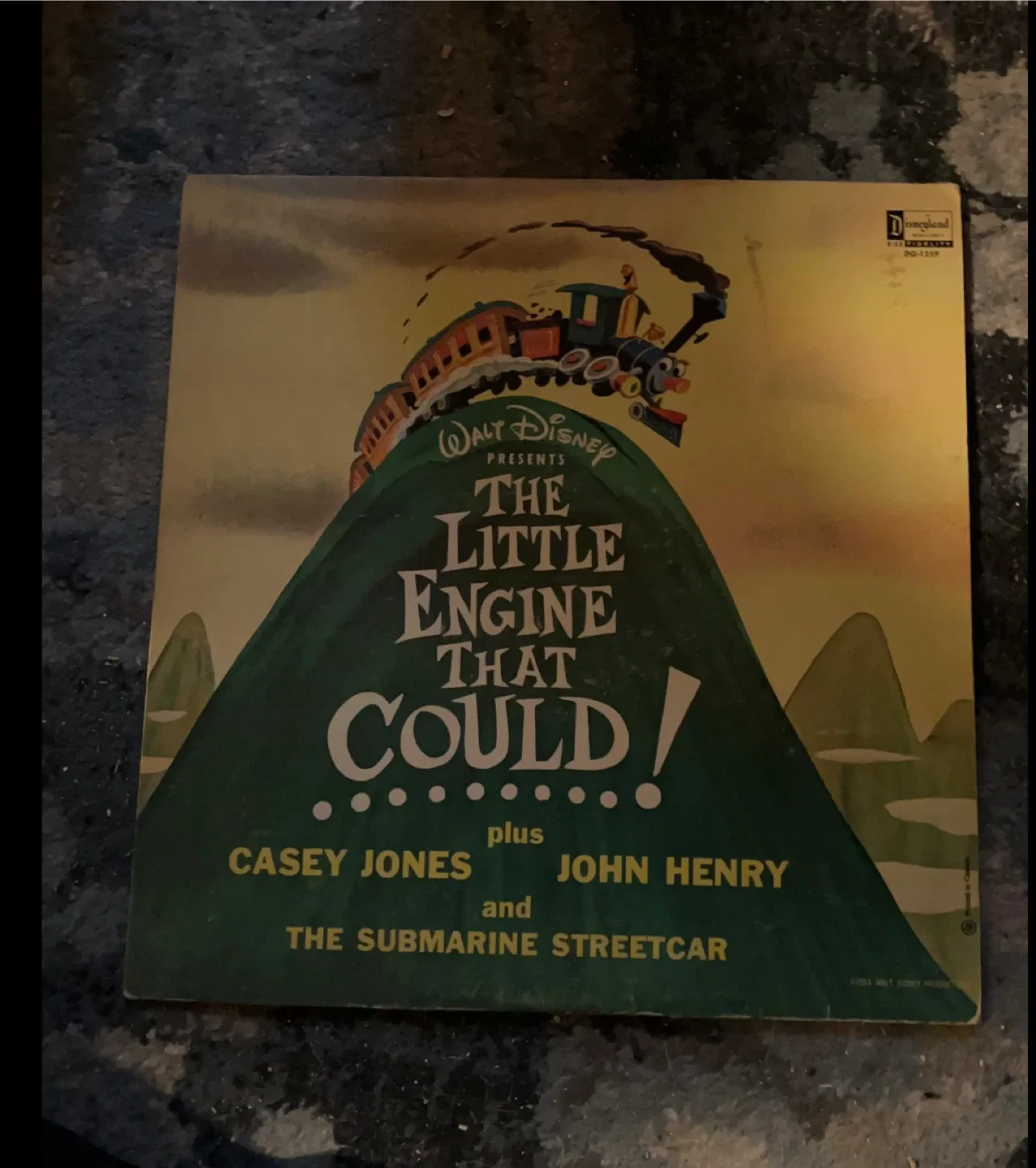 Walt Disney's The Little Engine That Could Vinyl Record