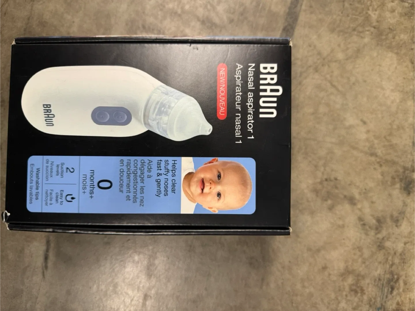 Braun Nasal Aspirator 1 - New in Box