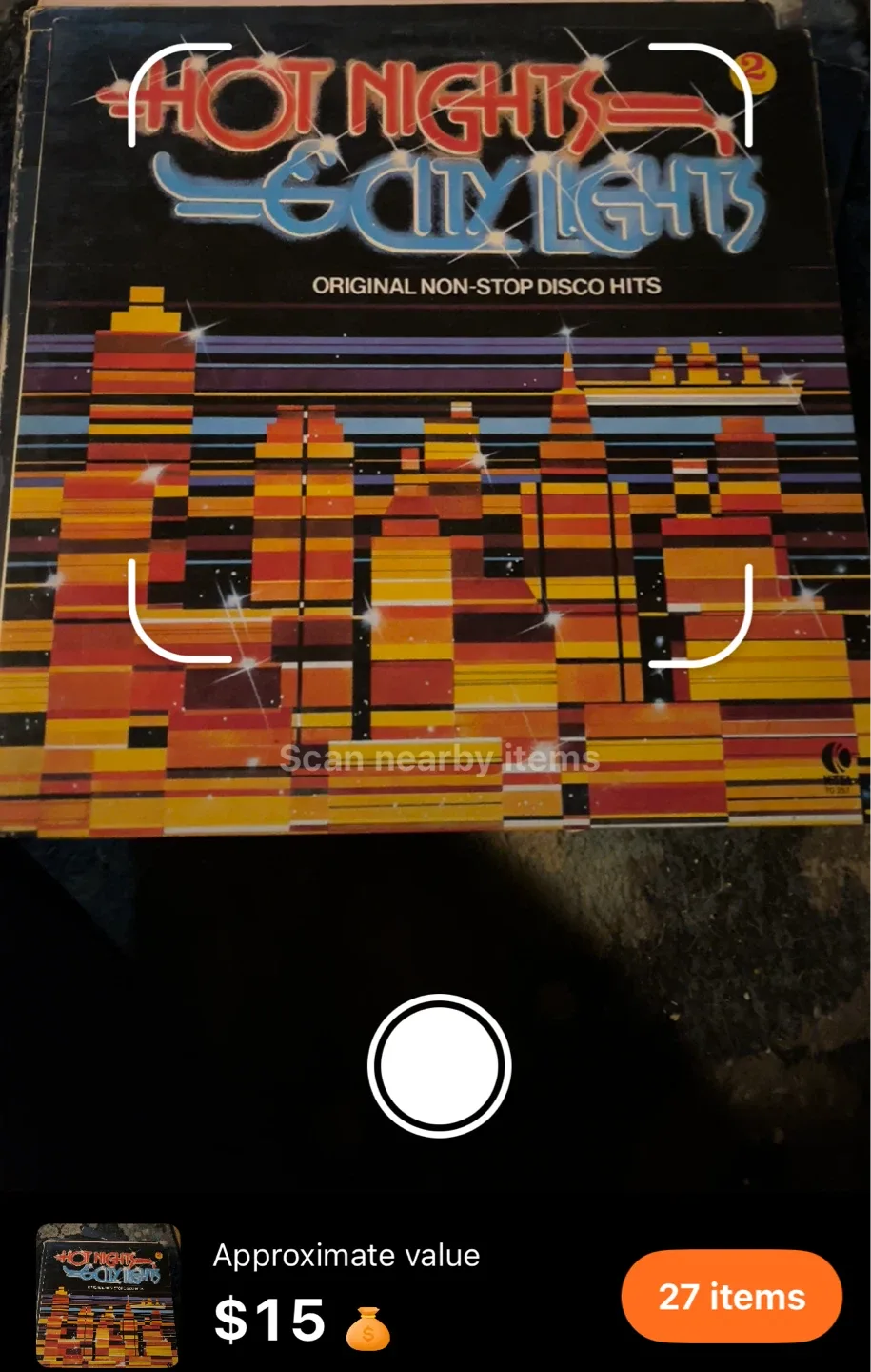 Hot Nights City Lights Vinyl Record image indicator(2)