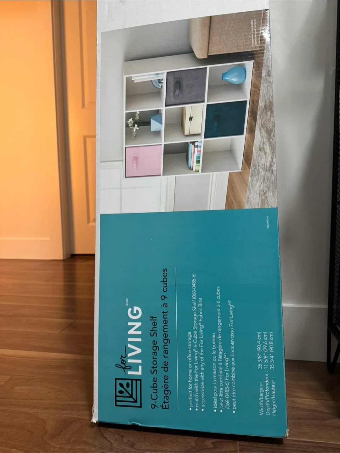 for LIVING 9-Cube Storage Shelf