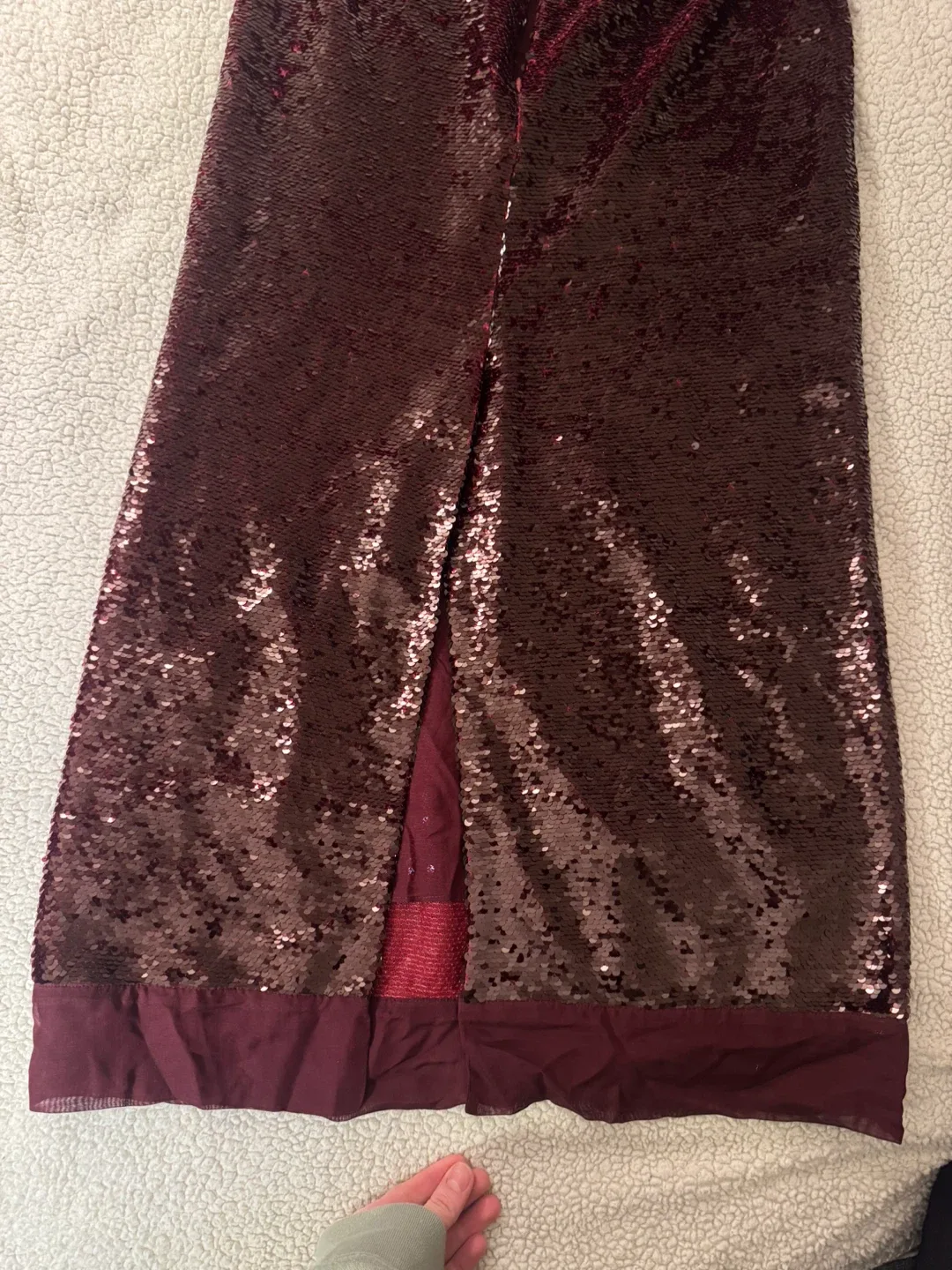 Massimo Dutti sparkling skirt image indicator(4)