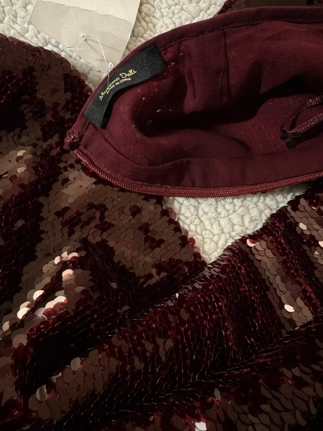 Massimo Dutti sparkling skirt image indicator(3)