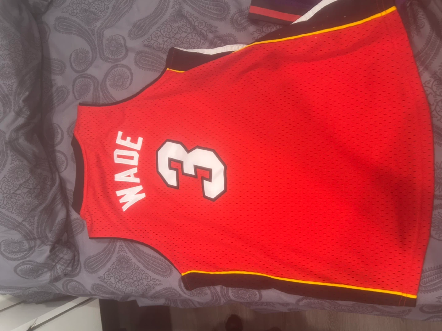 Mitchell & Ness Dwyane Wade Jersey, Size L - photo 2