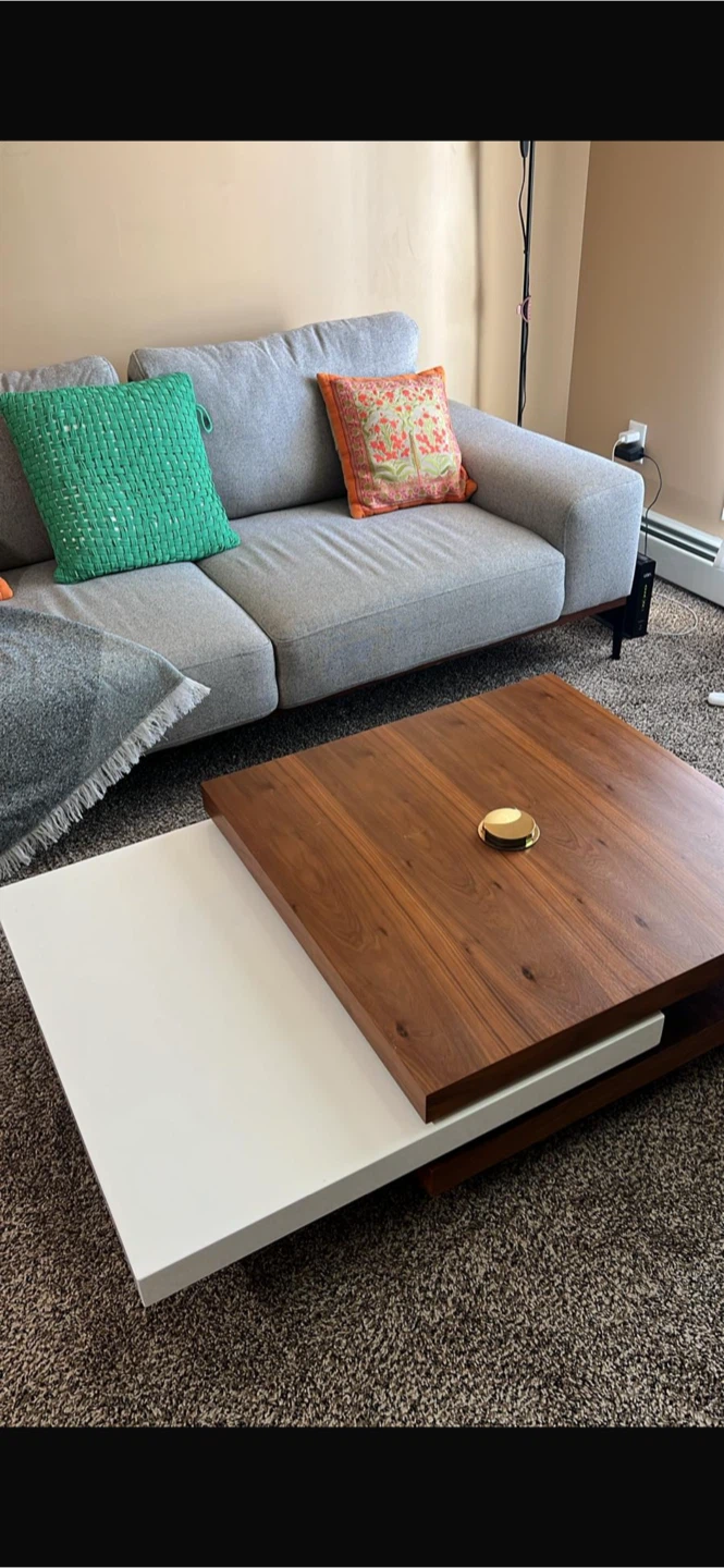 Modern Square Coffee Table - photo 2