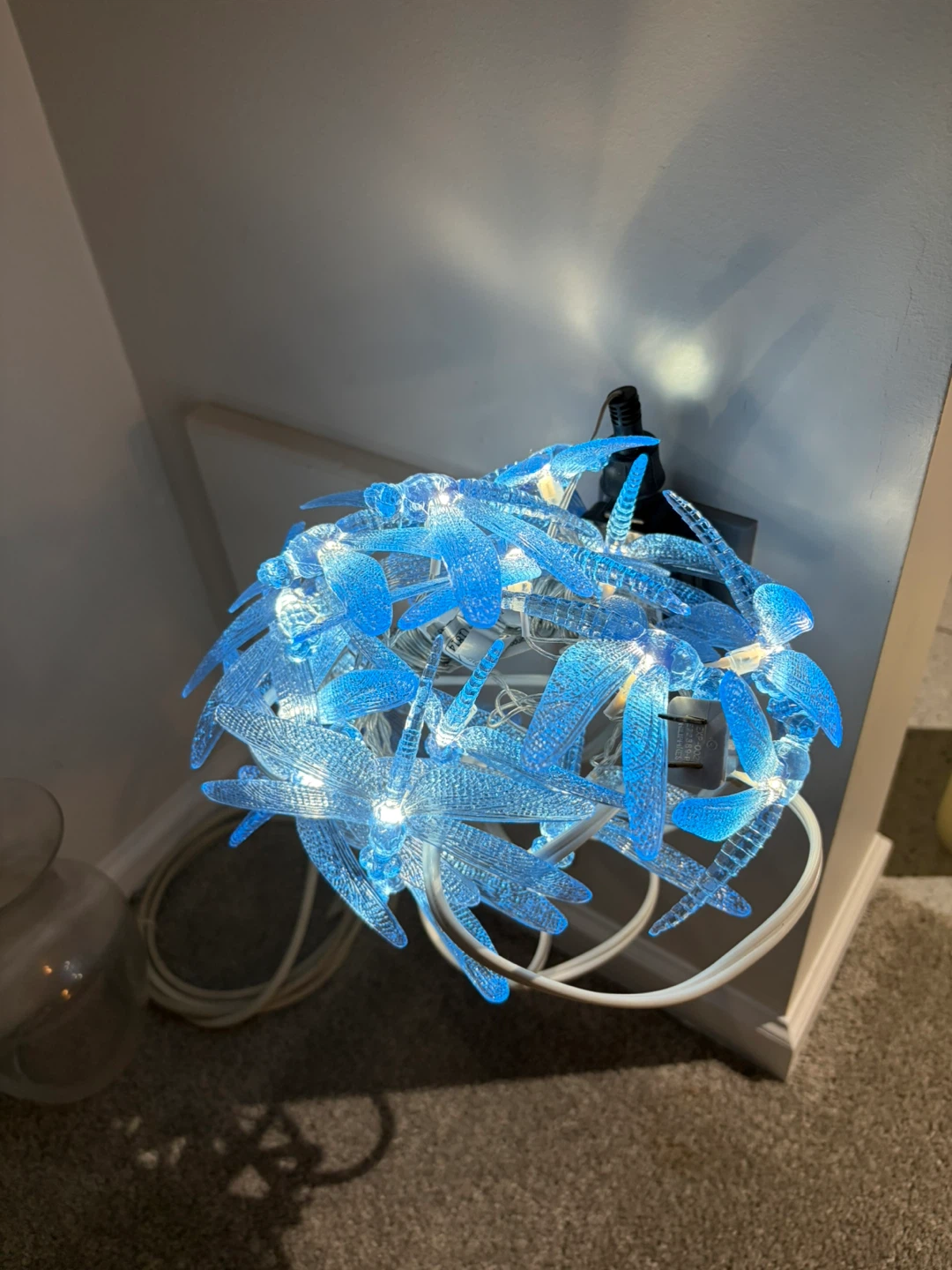 Dragonfly String Lights - Blue - photo 2