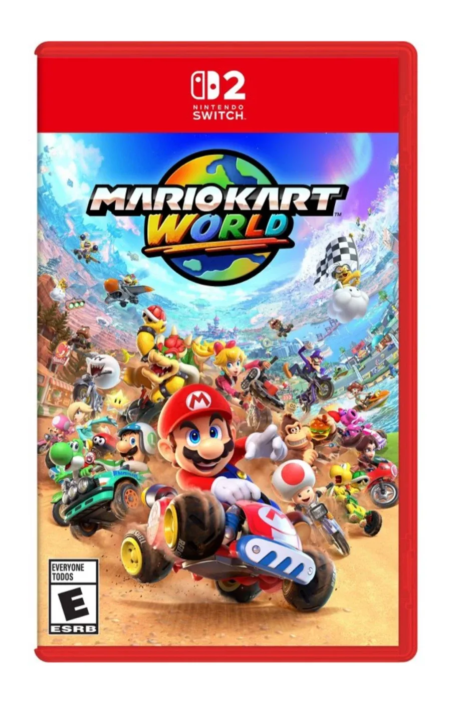 Nintendo Switch 2 PLUS Mario Kart World Game image indicator(2)