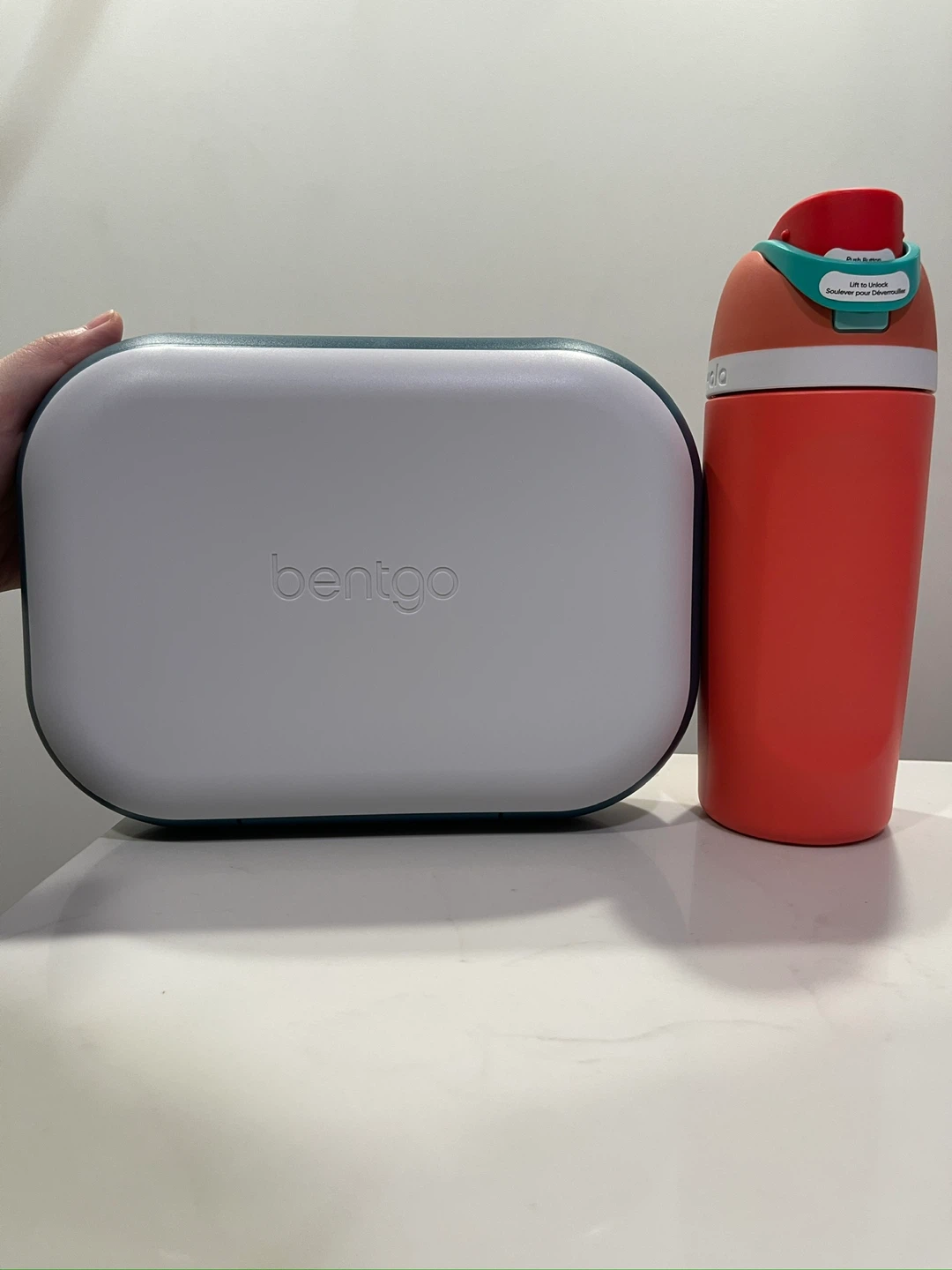 Bentgo Chill Max XL Lunch Box and Owala 16oz Freesip bottle